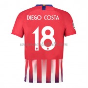 Billige Fotballdrakter Atletico Madrid 2018-19 Diego Costa 18 Hjemmedrakt Kortermet..